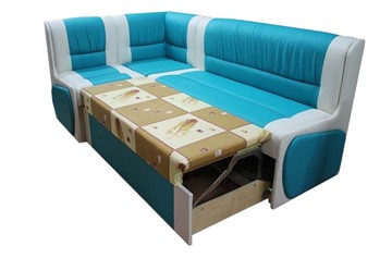 Угловой кухонный диван Квадро 4 со спальным местом в Самаре - предосмотр 2