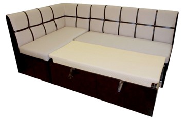 Кухонный угловой диван Квадро 5 со спальным местом в Тольятти - предосмотр 1