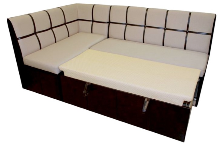Кухонный угловой диван Квадро 5 со спальным местом в Самаре - изображение 1