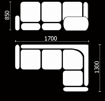 Кухонный угловой диван Нео КМ-01 (168х128 см.) в Тольятти - изображение 3