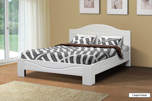 Кровать 1.5-спальная Ева-10 2000х1400 в Самаре - изображение