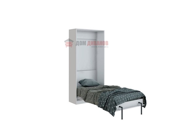 Кровать-шкаф Велена 1, 900х2000, цвет белый в Тольятти - изображение