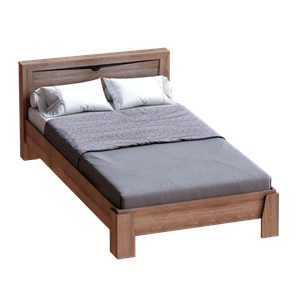 Кровать с основанием Соренто 1400, Дуб стирлинг в Самаре