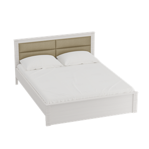 Кровать с основанием Элана 1400, Бодега белая в Самаре