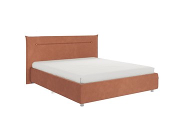 Кровать двуспальная Альба 1.6, персик (велюр) в Самаре