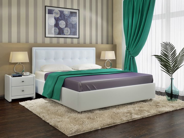 Кровать в спальню Amelia размер 160*200 с основанием в Тольятти - изображение 2