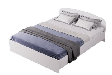 Двуспальная кровать Б 1600, Белый в Самаре