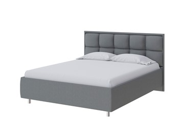 Кровать 2-спальная Chessy 160х200, Рогожка (Savana Grey (серый)) в Сызрани