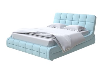 Кровать Corso-6 200х200, Велюр (Scandi Cotton 20 Голубой Лед) в Тольятти