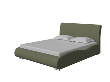 Спальная кровать Corso-8 Lite 140x200, Искусственная шерсть (Лама Авокадо) в Самаре