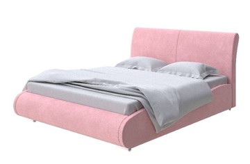 Двуспальная кровать Corso-8 Lite 160х200, Велюр (Casa Жемчужно-розовый) в Самаре