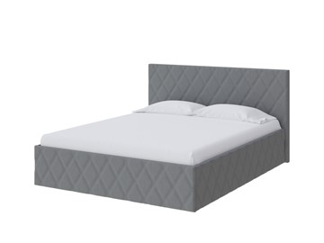 Кровать в спальню Fresco 140х200, Рогожка (Savana Grey (серый)) в Самаре
