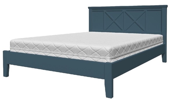 Двуспальная кровать Грация-2 (Сапфировый) 160х200 в Самаре - изображение