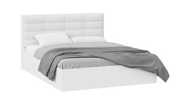 Кровать в спальню с подъемным механизмом Агата тип 1 (Белый) в Самаре - предосмотр