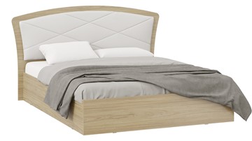 Спальная кровать с подъемным механизмом Сэнди Тип 1 без заглушины (Вяз благородный/Белый) в Самаре