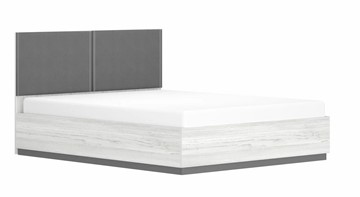 Кровать с подъемным механизмом двуспальная Винтер-16, винтерберг/темно-серый/спейс графит в Сызрани