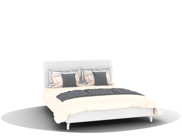 Кровать двуспальная Siena (КМ-01, 1600) под ПМ в Самаре