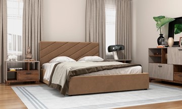 Кровать спальная Юта 160х200 (вариант 3) с основанием в Самаре