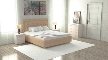 Спальная кровать Валенсия 160х200 (с основанием) в Самаре - предосмотр 4
