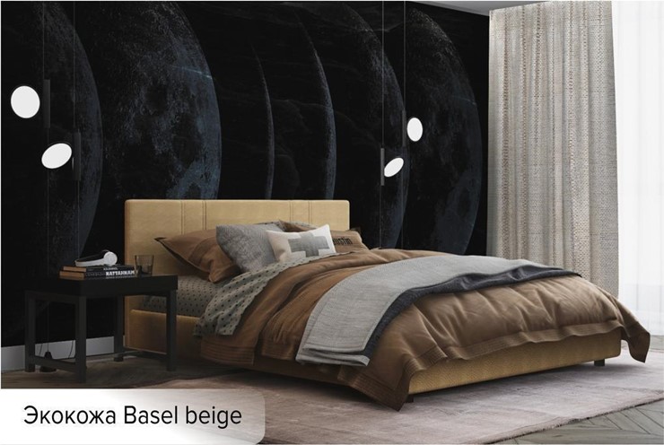 Спальная кровать Вена 180х200 (с основанием) в Самаре - изображение 5