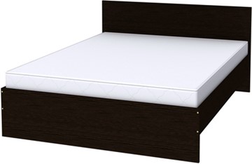 Двуспальная кровать K16 с основанием, цвет Венге в Самаре