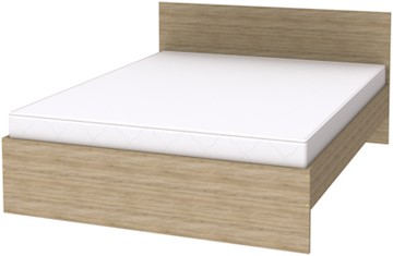 Кровать K16 с основанием, цвет Дуб Сонома в Самаре