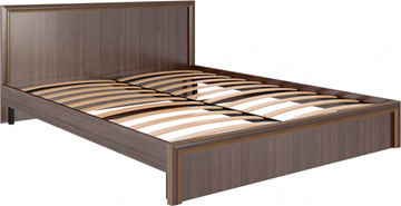 Кровать 2-спальная Беатрис М07 (Орех Гепланкт) в Самаре - предосмотр