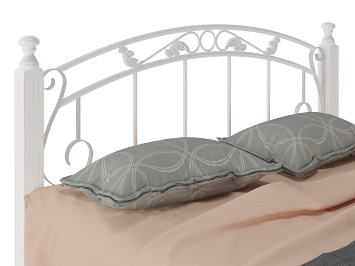 Кровать двуспальная Гарда 5, 160х200, белая в Самаре - изображение 1