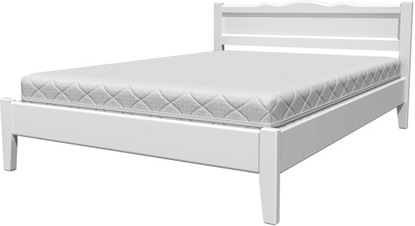 Спальная кровать Карина-7 (Белый Античный) 160х200 в Тольятти - изображение