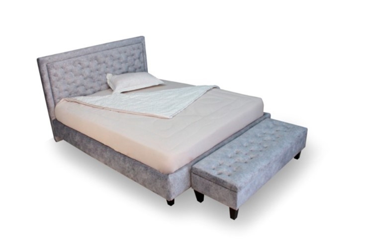 Кровать без механизма с высокими ножками Альба 1300х2150 мм в Самаре - изображение 2