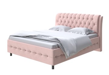 Кровать двуспальная Como (Veda) 4 180х200, Велюр (Ultra Розовый мусс) в Тольятти