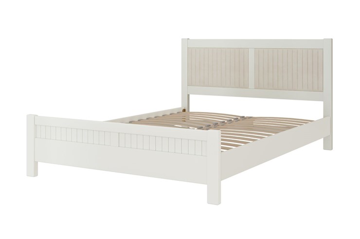 Кровать двуспальная Фрида (белый античный) 160х200 в Самаре - изображение 1
