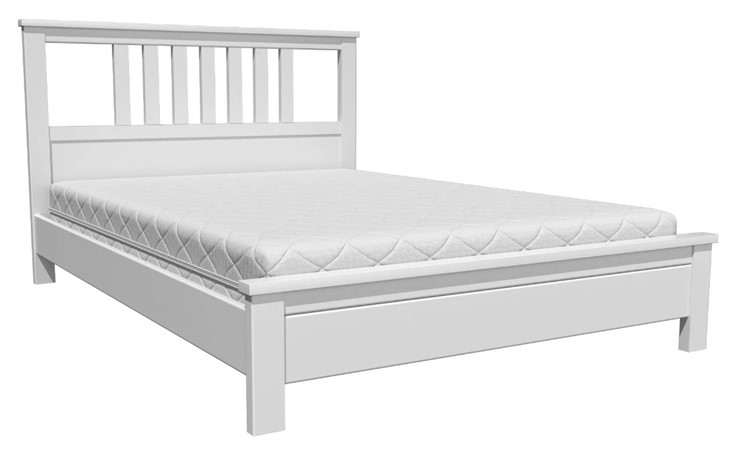 Кровать 1-спальная Лаура (Белый Античный) 120х200 в Самаре - изображение 1
