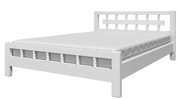 Односпальная кровать Натали-5 (Белый Античный) 90х200 в Самаре