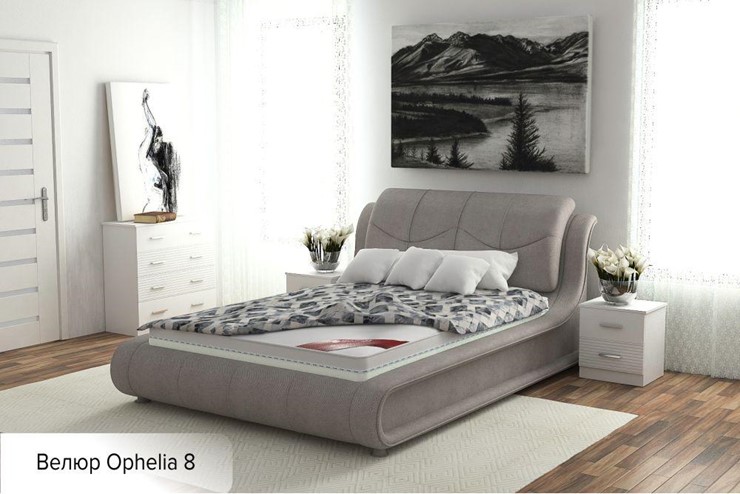 Кровать с механизмом 2-спальная Сицилия 160х200 (с коробом) в Самаре - изображение 6