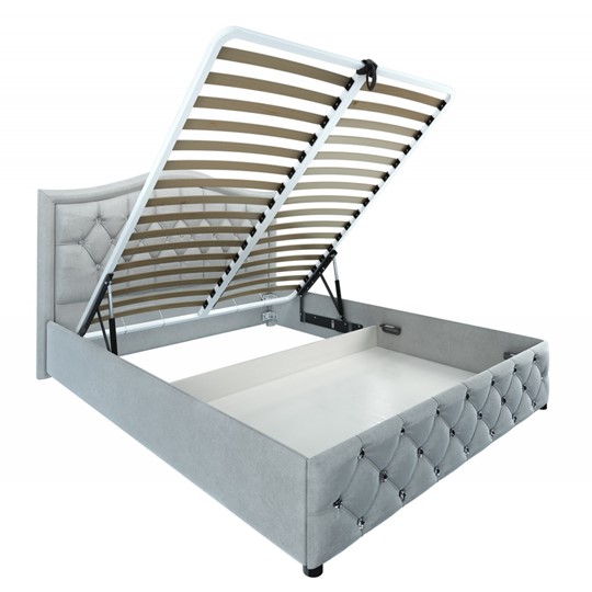 Кровать с ортопедическим основанием, механизмом 1,5-спальная Tiara 140х200 в Тольятти - изображение 1