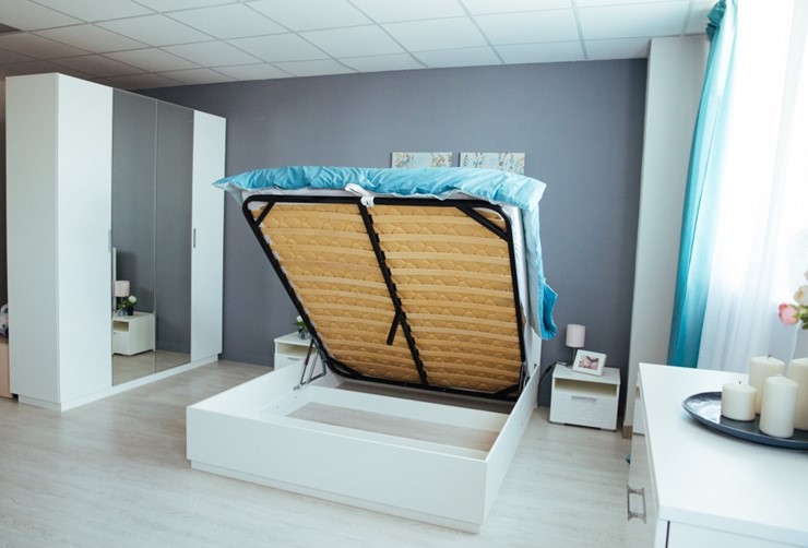 Кровать с подъемным механизмом Тиффани М25 в Тольятти - изображение 4
