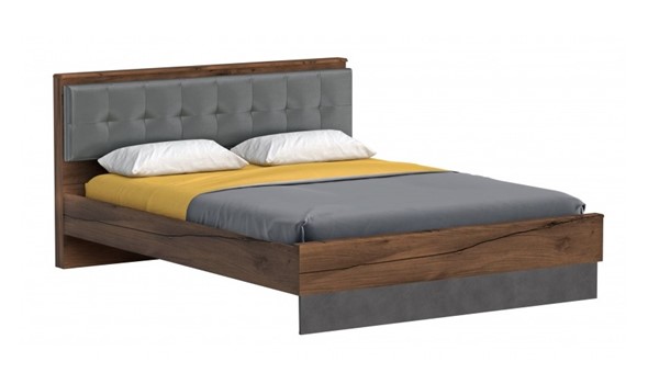 Кровать с основанием Глазго 1600, Металл Бруклин/Таксония в Самаре - изображение