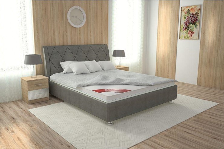 Кровать с подъемным механизмом Верона 160х200 (с коробом) в Самаре - изображение 4