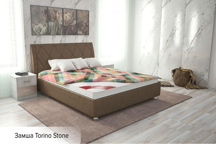 Кровать с подъемным механизмом Верона 160х200 (с коробом) в Самаре - изображение 6