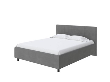 Кровать в спальню Como (Veda) 3 180х200, Велюр (Forest 17 Серый) в Самаре