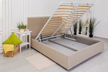 Полутороспальная кровать Кристалл 1 1400х1900 с подъёмным механизмом в Самаре - предосмотр 3