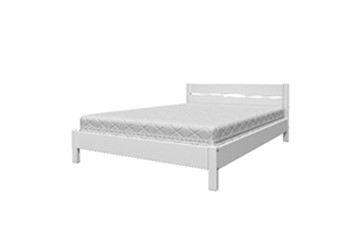 Кровать 1-спальная Вероника-5 (Белый Античный) 90х200 в Самаре