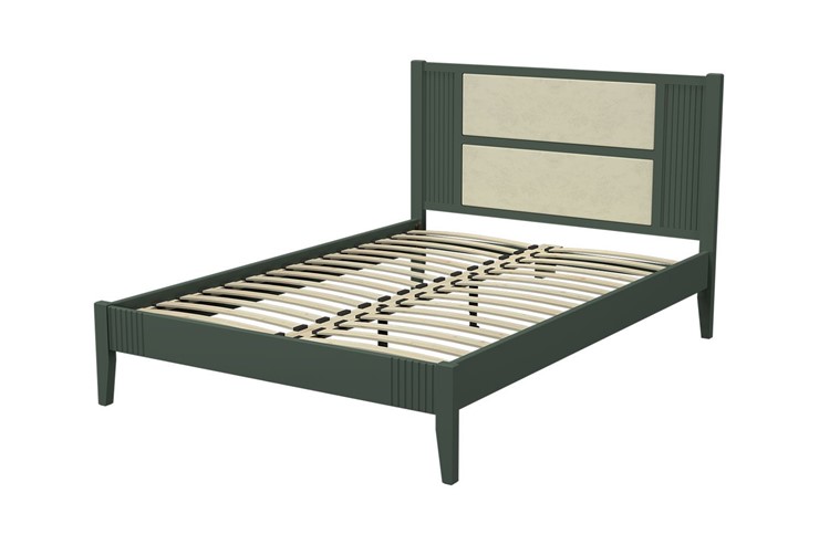 Спальная кровать Бетти из массива сосны (Оливковый) 180х200 в Самаре - изображение 1
