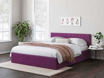 Спальная кровать Эмма 1400х1900 с подъёмным механизмом в Самаре - предосмотр