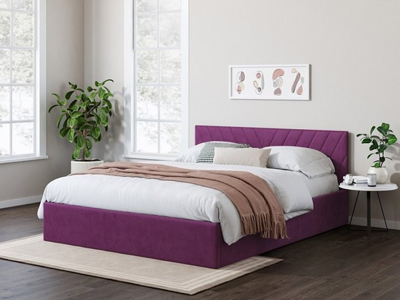Кровать полутороспальная Эмма 1400х2000 с подъёмным механизмом в Самаре - изображение