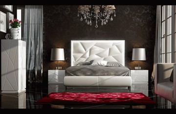 Кровать полутороспальная FRANCO KIU 1242 с LED подсветкой изголовья (160х200) в Тольятти - предосмотр 11