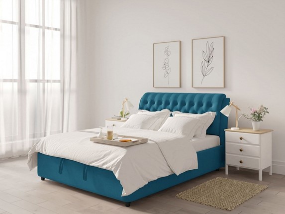 Спальная кровать Siena-2 1400х2000 с подъёмным механизмом в Самаре - изображение