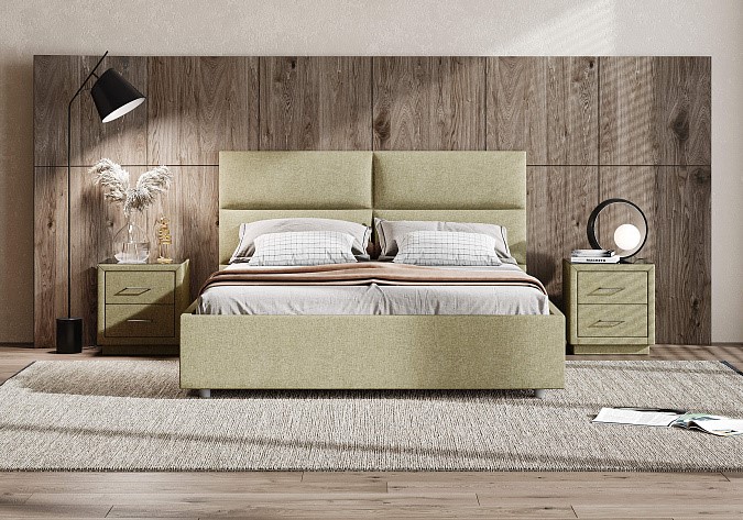 Двуспальная кровать с механизмом Omega 200х200 в Тольятти - изображение 1