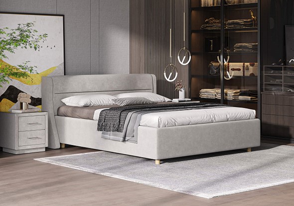 Спальная кровать Madrid 200х200 с основанием в Тольятти - изображение